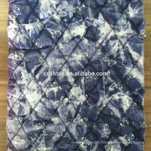 thermal fabric,diamond quilting fabric with mesh cloth